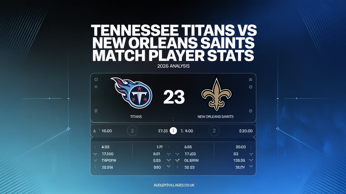 Tennessee Titans vs New Orleans Saints Match Player Stats: 2026 Analysis