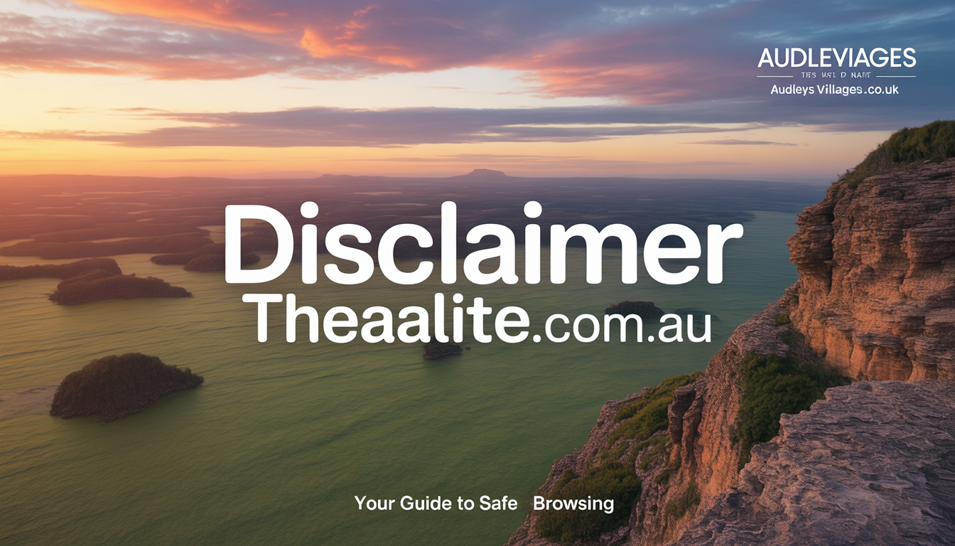 Understanding the Disclaimer at thealite.com.au: Your Guide to Safe Browsing