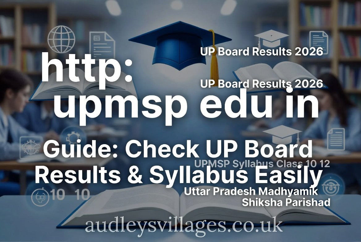 http upmsp edu in Guide: Check UP Board Results & Syllabus Easily