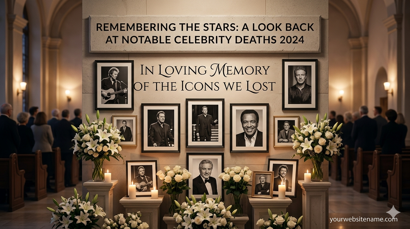 Remembering the Stars: A Look Back at Notable Celebrity Deaths 2024